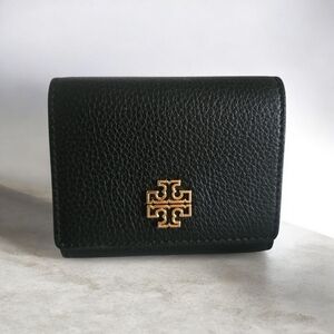 Tory Burch Black Leather Wallet